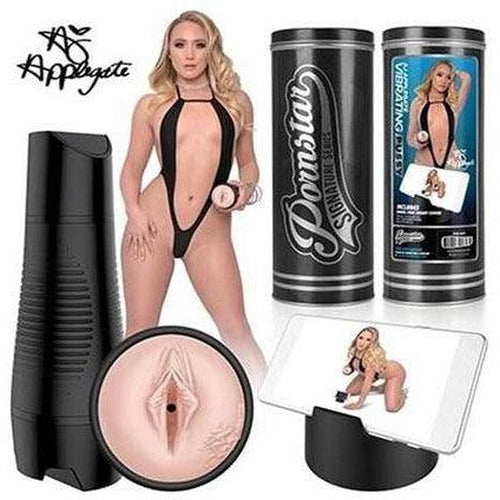 Pornstar Series - AJ Applegate Chargeable Vibrating Vagina