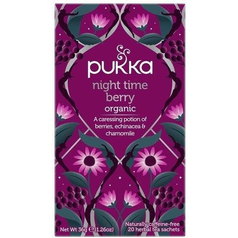 Pukka Night Time Berry Organic Herbal Tea 20 sachets