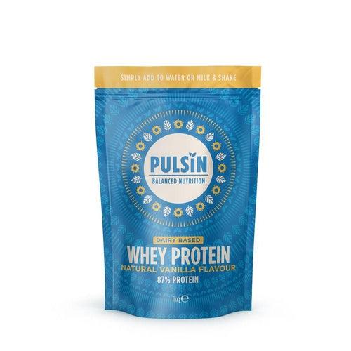 Pulsin Vanilla Whey Protein Powder 1kg