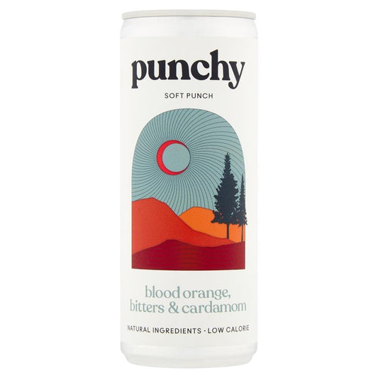 Punchy - Blood Orange Bitters & Cardamom Drink 250ml