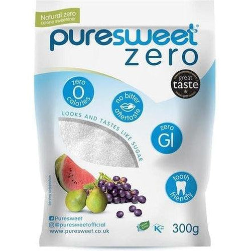 Puresweet Erythritol Natural Zero Calorie Sweetener 340g