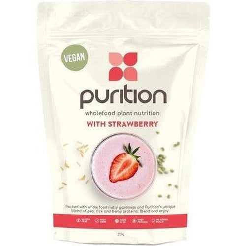 Purition Vegan Nutrition with protein Strawberry 250g