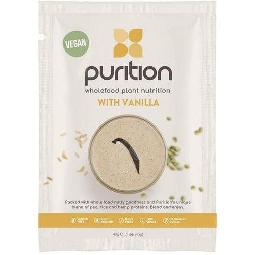 Purition Vegan Wholefood Nutrition with protein Vanilla 40g