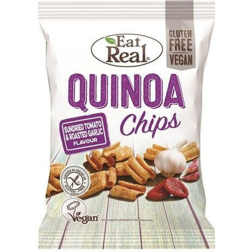 Quinoa Chips Sundried Tomato & Garlic 30g