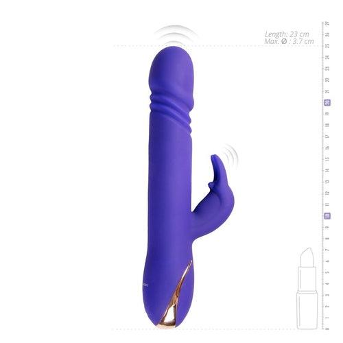 Rabbit Skater Thrusting Rabbit Vibrator - Purple