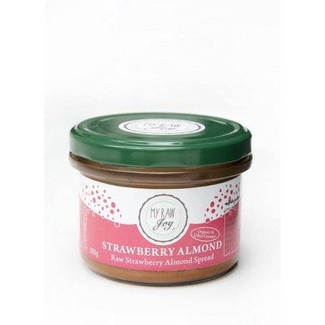 Raw Almond-Strawberry Spread