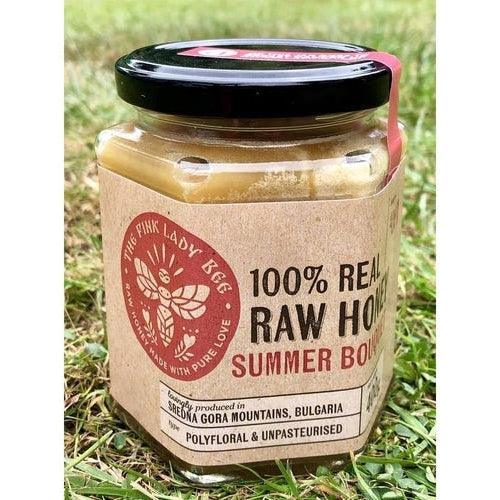 Raw Bulgarian Mountain Honey : Set Polyfloral SUMMER BOUQUET 400g