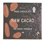 Raw Chocolate 60% Cacao 45g