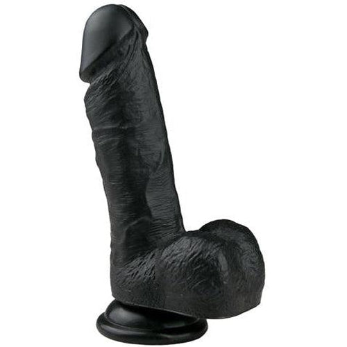 Realistic Dildo Black - 17,5 cm