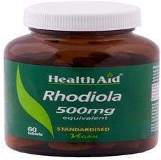 Rhodiola 500mg Equivalent - 60 Tablets