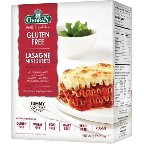 Rice & Corn Mini Lasagne Sheets 200g