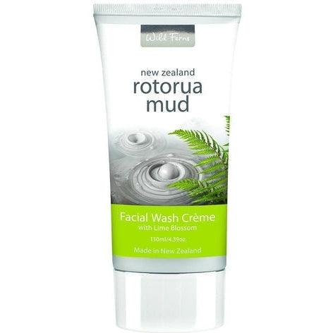 Rotorua Mud Facial Wash Creme with Lime Blossom 130ml