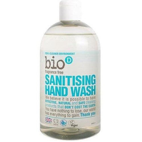 Sanitising Hand Wash Fragrance Free 500ml