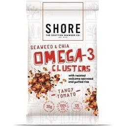 Seaweed & Chia Omega-3 Clusters - Tangy Tomato 30g