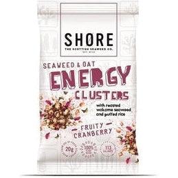 Seaweed & Oat Energy Clusters - Cranberry Flavour 30g