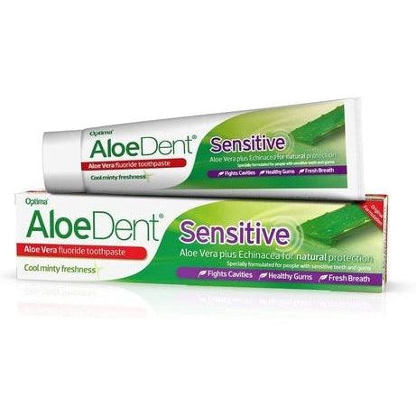 Sensitive Aloe + Echinacea Toothpaste FLUORIDE - Peppermint 100ml