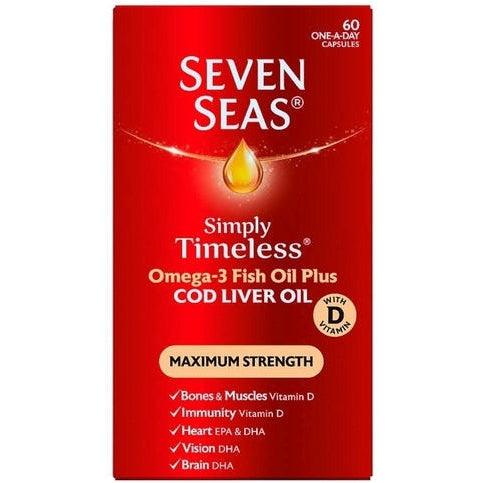 Seven Seas Maximum Strength Cod liver Oil 60s