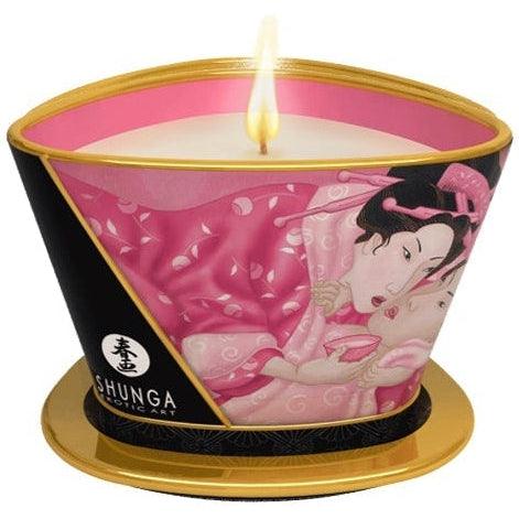 Shunga - Massage Candle Rose Petals 170 ml