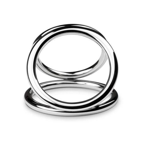 Sinner - Triad Chamber Metal Cock and Ball Ring - Medium