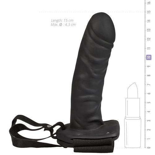 Size Matters Erection Assist Hollow Silicone Strap On
