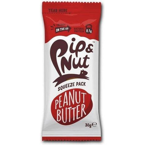 Smooth Peanut Butter Squeeze Pack 30g