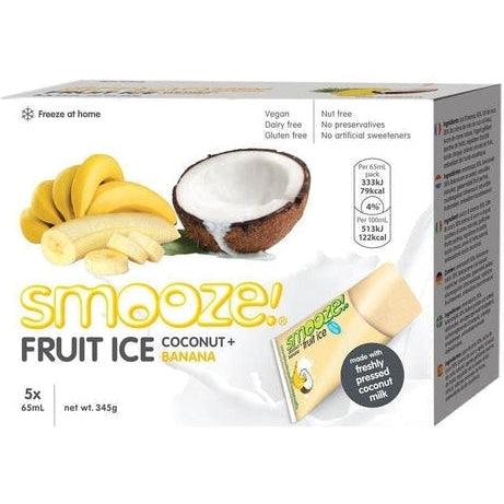 Smooze Fruit Ice Banana & Coconut 345g
