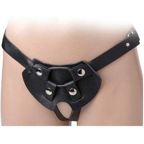 Strict Leather Two-Strap Dildo Harness