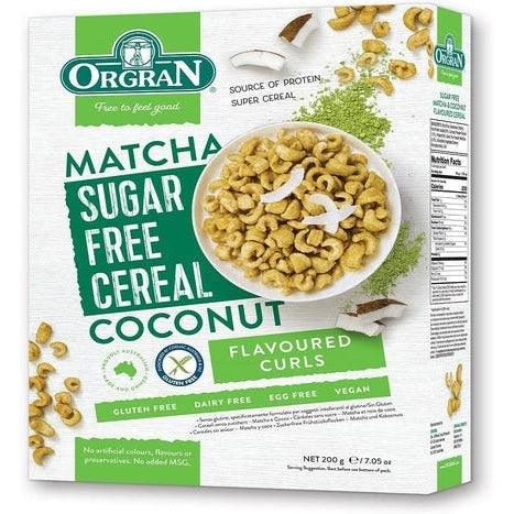 Sugar Free Matcha & Coconut Cereal