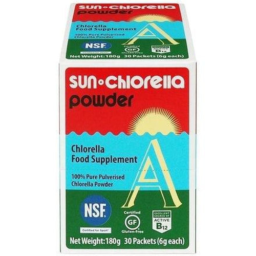 Sun Chlorella A Powder -box of 30 x 6g sachets