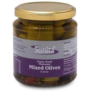 Sunita classic Greek Marinated Mixed Olives
