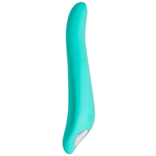 Swirl Touch Rotating Vibrator - Teal