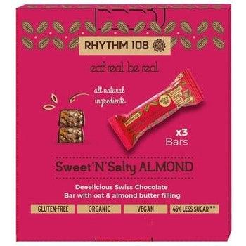 Swiss Chocolate Bar Multipack - Sweet N Salty Almond 3 x 33g
