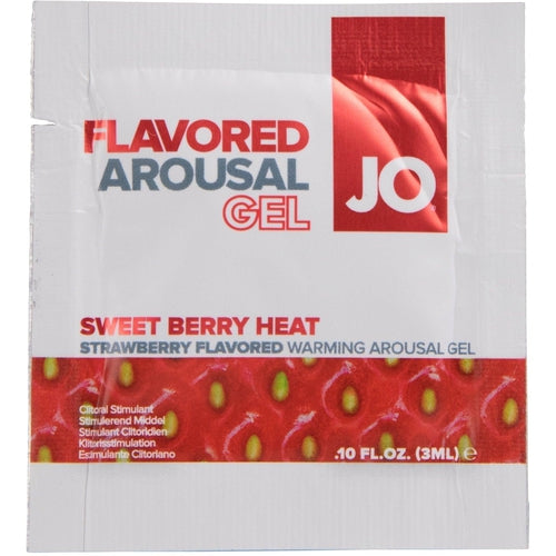 System JO - Sachet Flavored Arousal Gel Sweet Berry Heat 3 ml