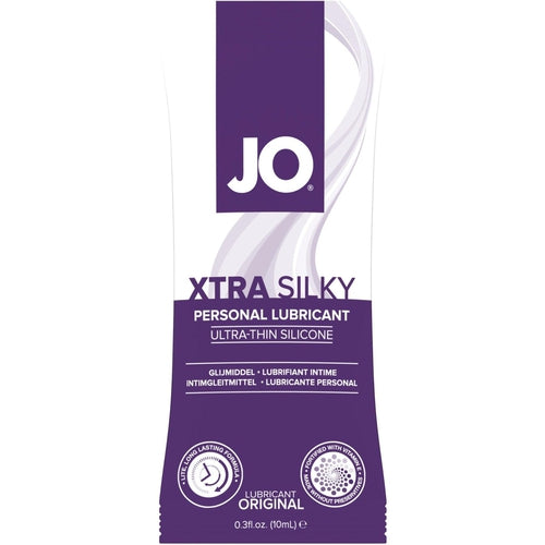 System JO - Xtra Silky Lubricant Sachet 10 ml