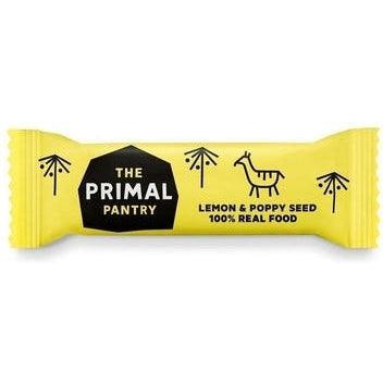 The Primal Pantry Lemon & Poppy Seed Snack Bar 45g