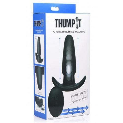 Thump-It Silicone Butt Plug - Medium