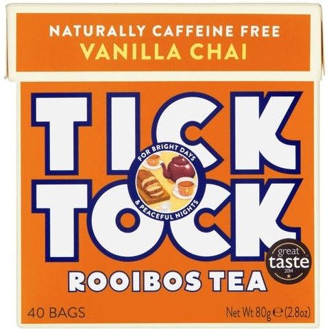 Tick Tock Vanilla Rooibos Tea 40 bags