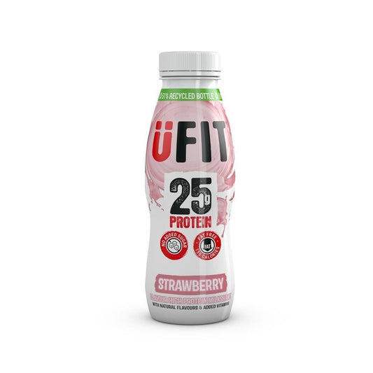 UFIT High Protein Shake Drink - Strawberry 330ml