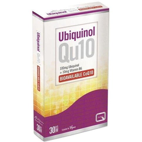 Ubiquinol Qu 10 100mg 30 tablets