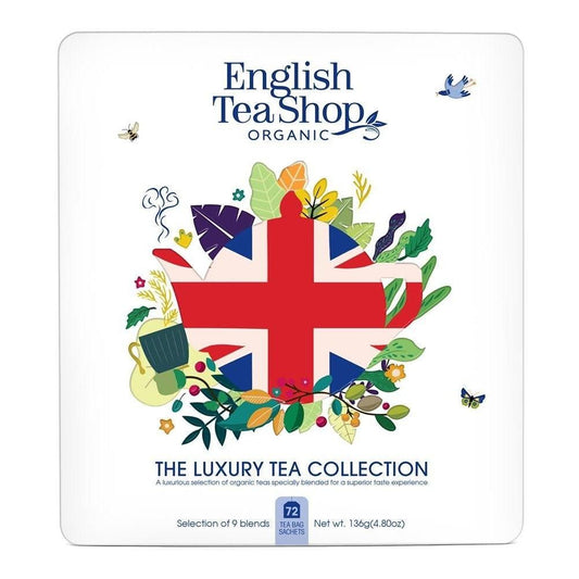 Union Jack Gift Tin 72 Tea Bag Sachets
