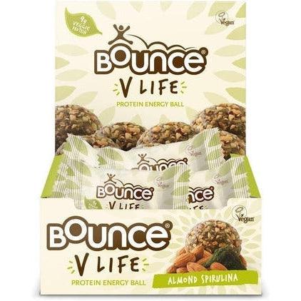 V Life Almond Spirulina Vegan Bounce Ball Box of 12