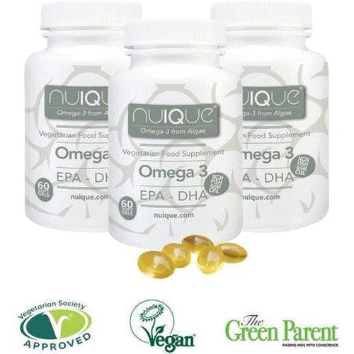 Vegan Omega 3 High Purity EPA-DHA 60 Soft Veg-Gel Capsules