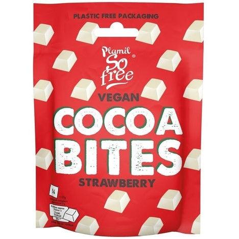 Vegan Strawberry White Cocoa Bites 108g