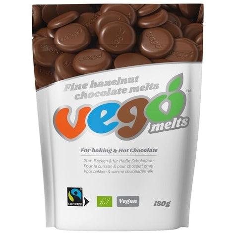 Vego Fine Hazelnut Chocolate Melts 180g
