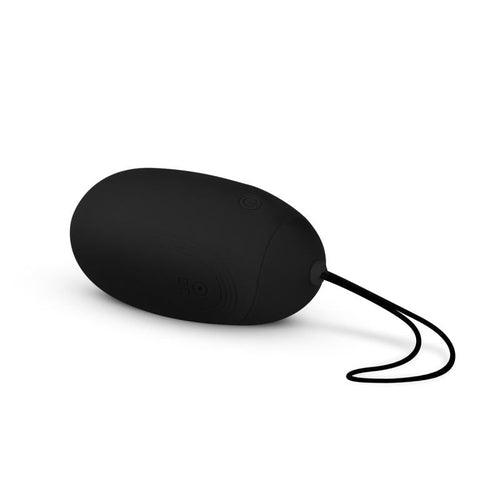 Vibrating Egg With Remote Control - Black