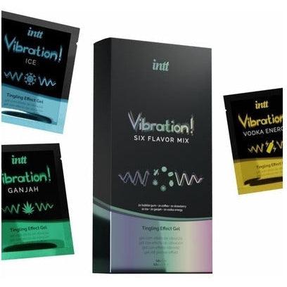 Vibration! Set With 6 Types of Tingling Gel