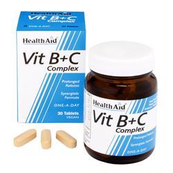 Vit B+C Complex - Prolonged Release Tablets 30's