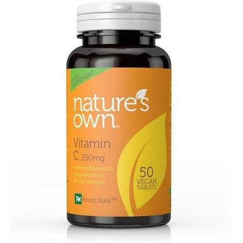 Vitamin C with Bioflavonoids Low Acid 250mg 50 tab