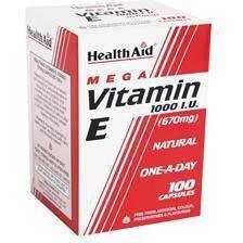 Vitamin E 1000iu Natural - 100 Capsules