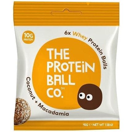 Whey Coconut & Macadamia Protein balls 45g